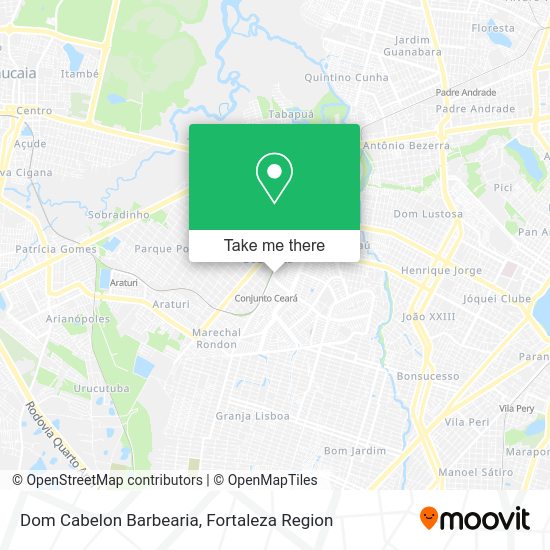 Dom Cabelon Barbearia map