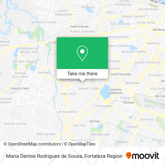 Maria Denise Rodrigues de Sousa map