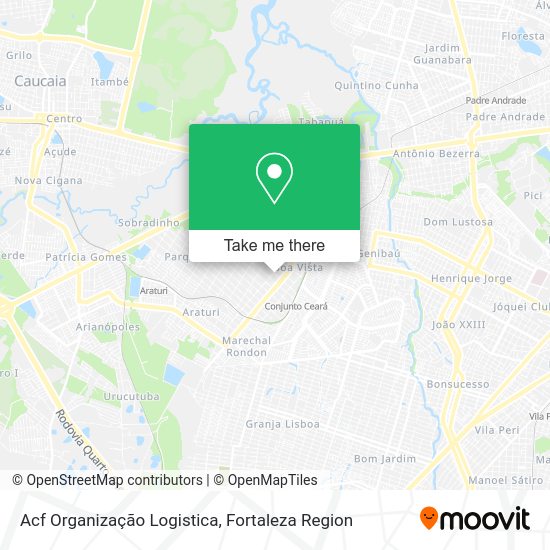 Acf Organização Logistica map