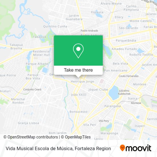 Vida Musical Escola de Música map