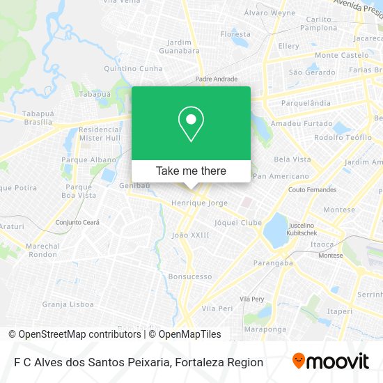F C Alves dos Santos Peixaria map