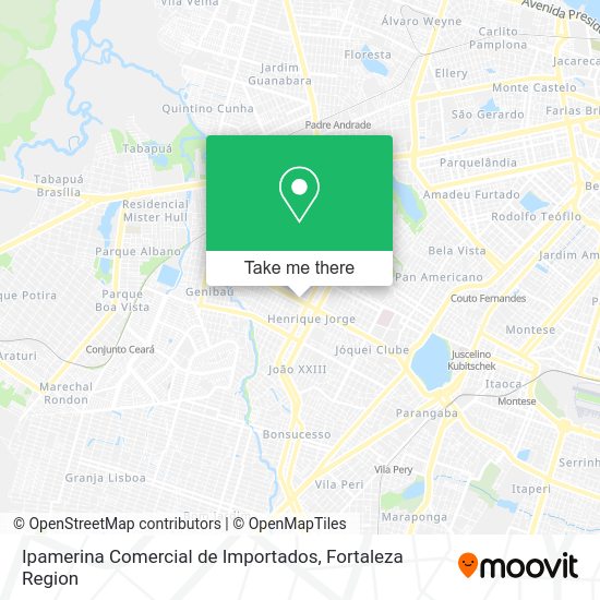 Ipamerina Comercial de Importados map