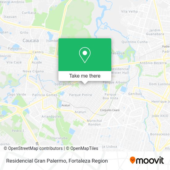 Residencial Gran Palermo map