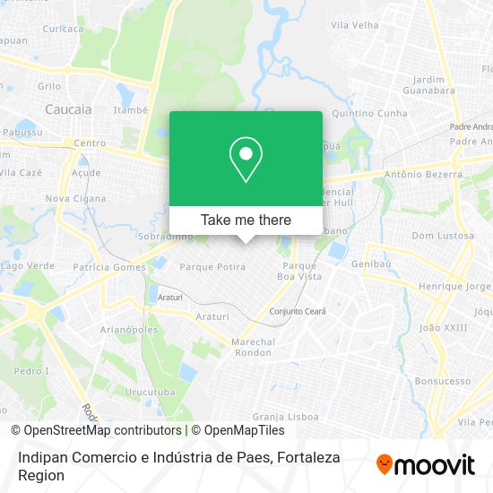 Indipan Comercio e Indústria de Paes map