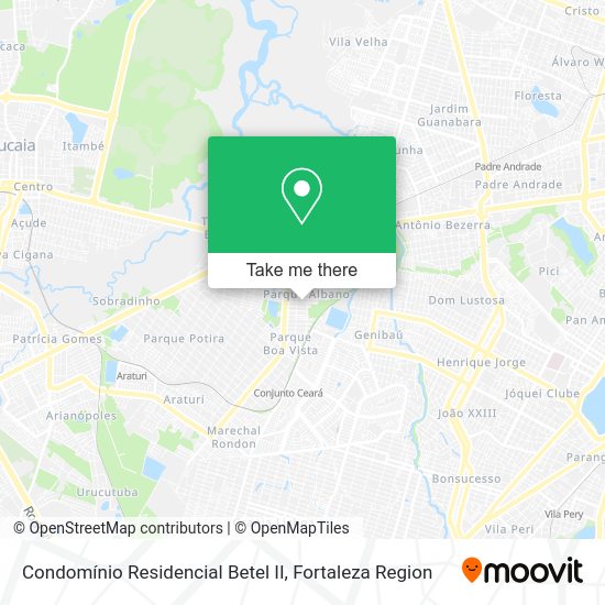 Condomínio Residencial Betel II map