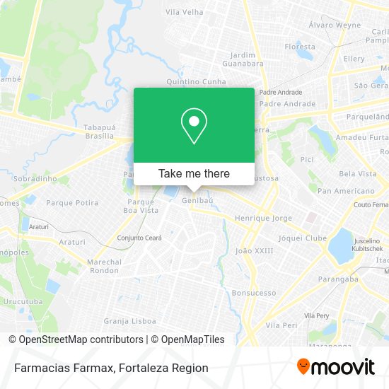 Farmacias Farmax map