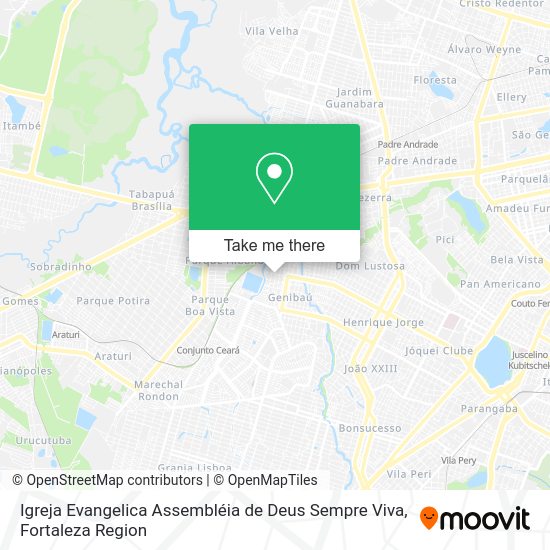 Igreja Evangelica Assembléia de Deus Sempre Viva map