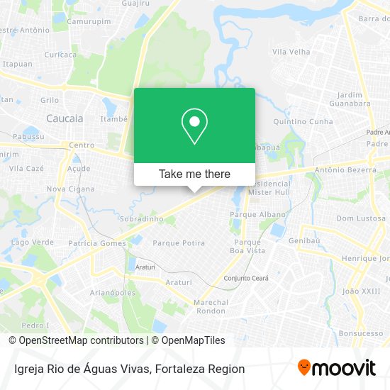 Igreja Rio de Águas Vivas map
