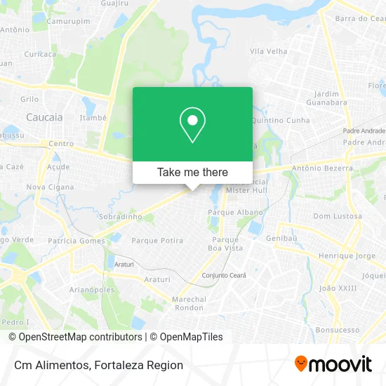 Cm Alimentos map