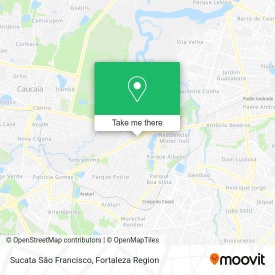 Sucata São Francisco map