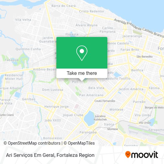 Ari Serviços Em Geral map