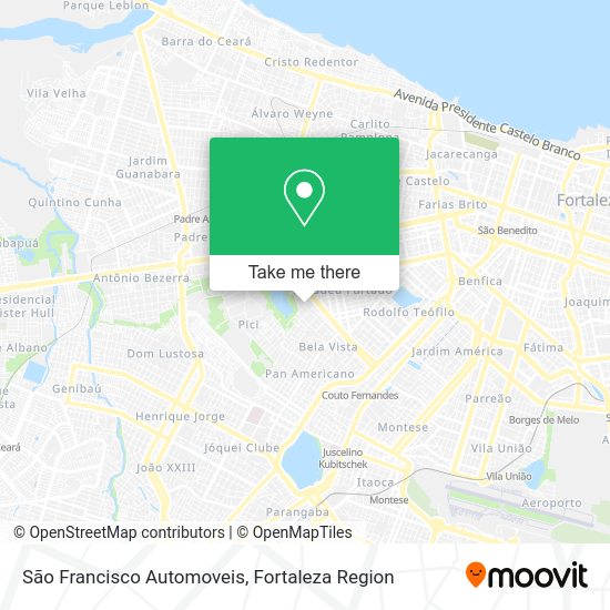 São Francisco Automoveis map