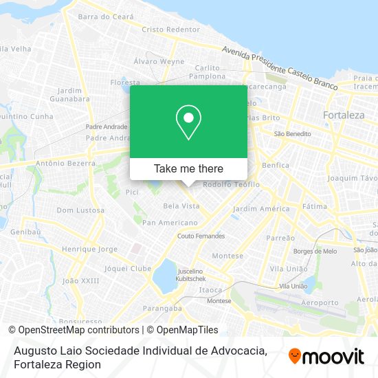 Augusto Laio Sociedade Individual de Advocacia map