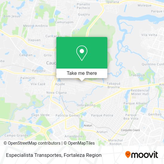 Especialista Transportes map