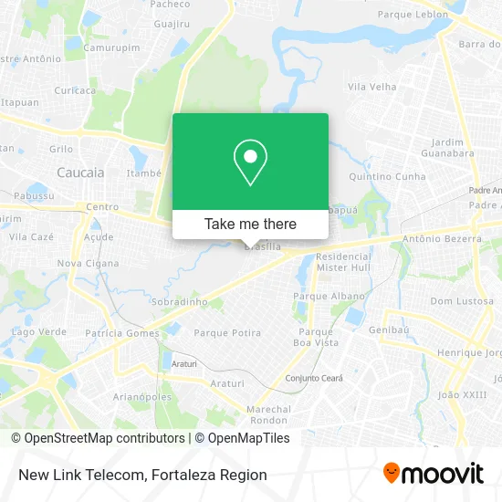 New Link Telecom map