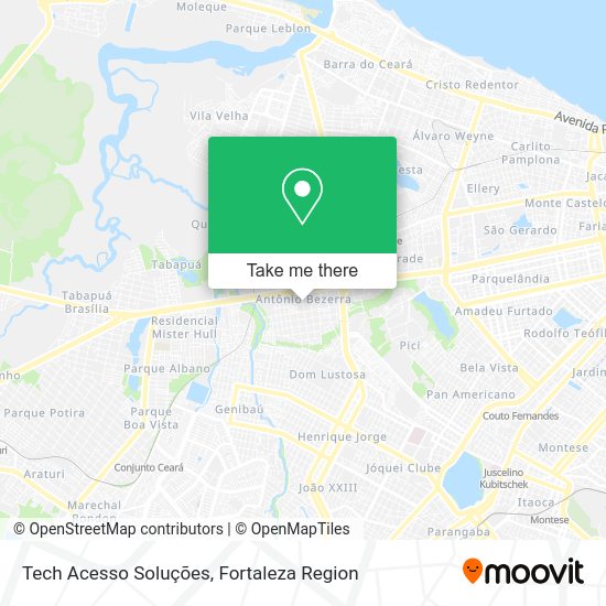 Tech Acesso Soluções map