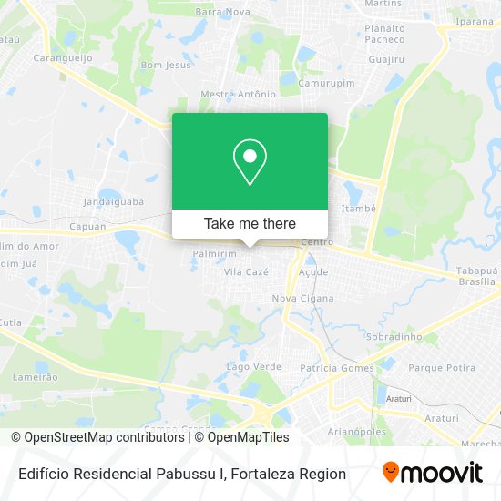 Edifício Residencial Pabussu I map