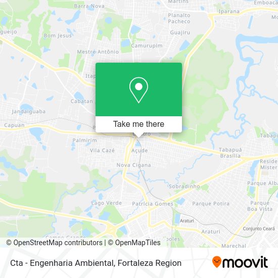 Cta - Engenharia Ambiental map