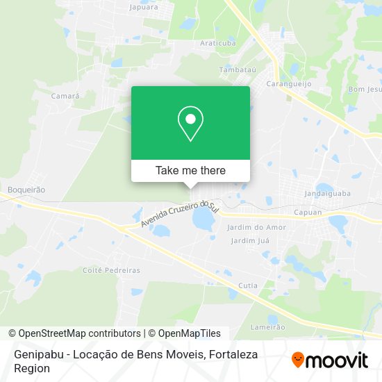 Genipabu - Locação de Bens Moveis map