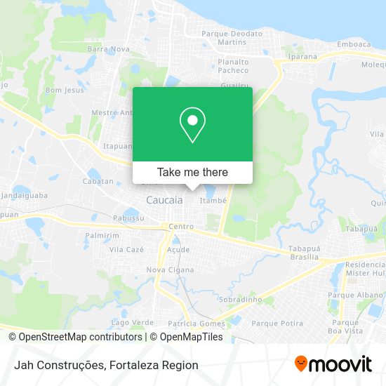 Jah Construções map