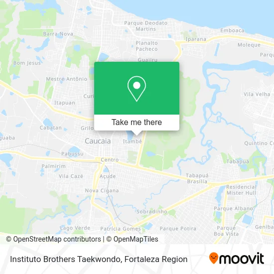 Instituto Brothers Taekwondo map