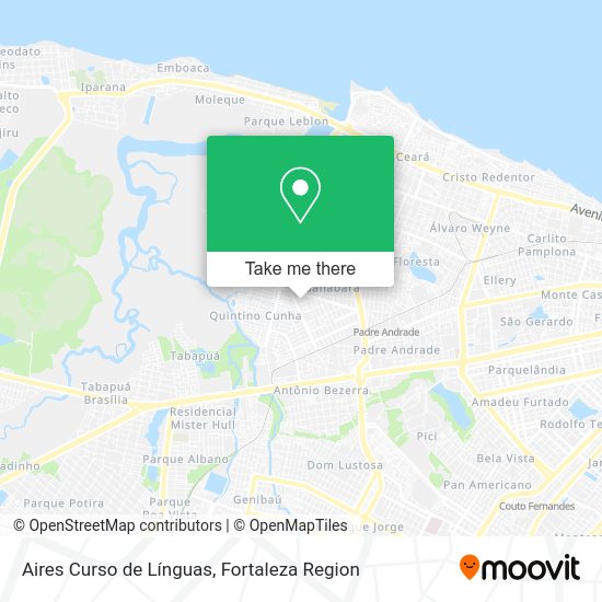 Aires Curso de Línguas map