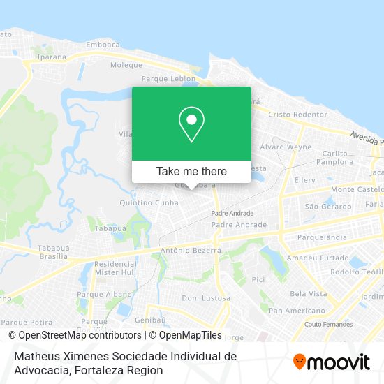 Matheus Ximenes Sociedade Individual de Advocacia map