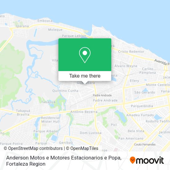 Anderson Motos e Motores Estacionarios e Popa map