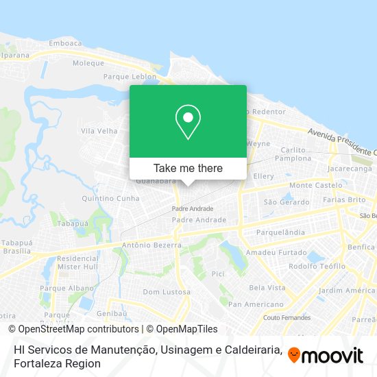 Hl Servicos de Manutenção, Usinagem e Caldeiraria map