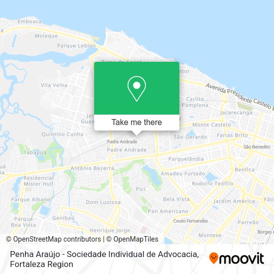Penha Araújo - Sociedade Individual de Advocacia map