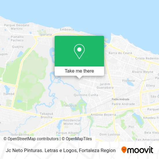 Jc Neto Pinturas. Letras e Logos map