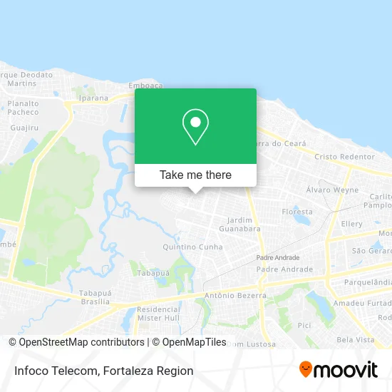 Infoco Telecom map
