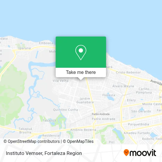 Instituto Vemser map