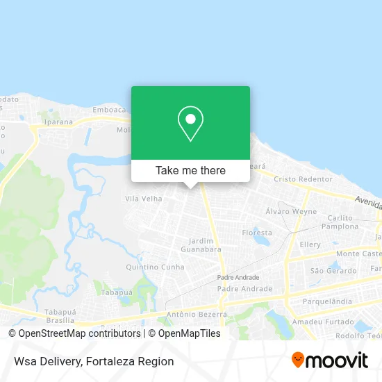 Wsa Delivery map