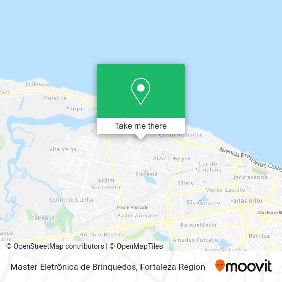 Master Eletrônica de Brinquedos map
