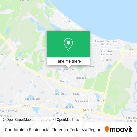 Condominio Residencial Florença map
