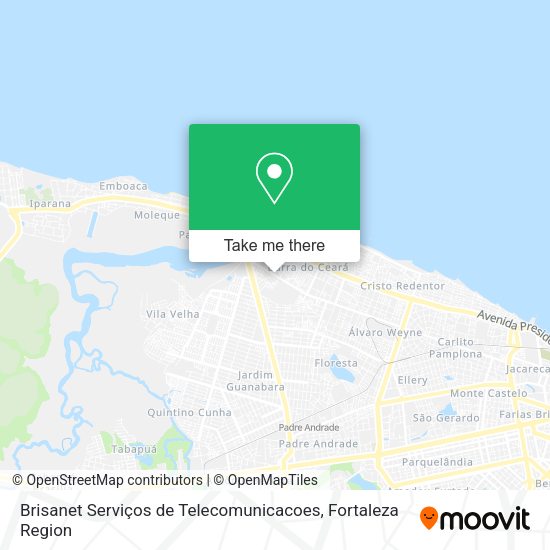 Brisanet Serviços de Telecomunicacoes map