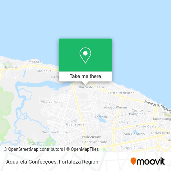 Aquarela Confecções map