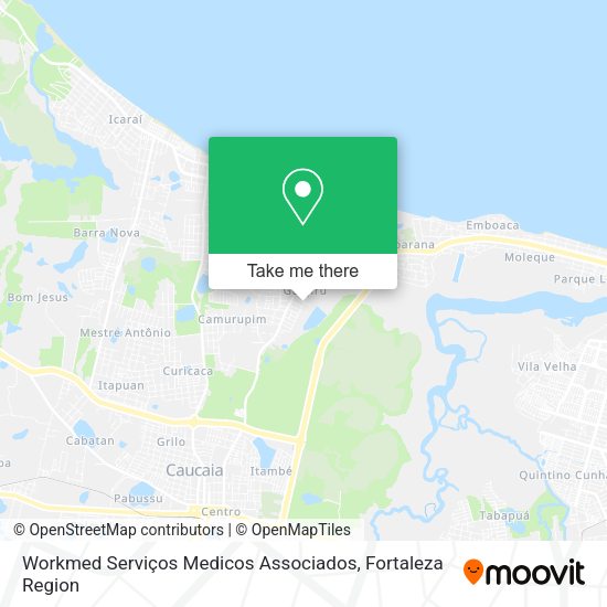 Workmed Serviços Medicos Associados map