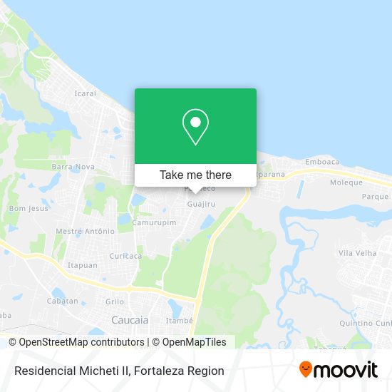 Residencial Micheti II map