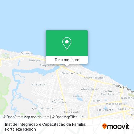 Inst de Integração e Capacitacao da Familia map
