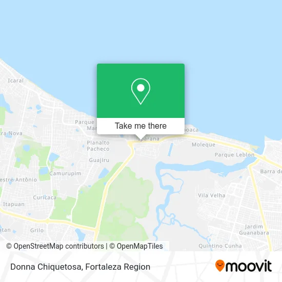 Donna Chiquetosa map