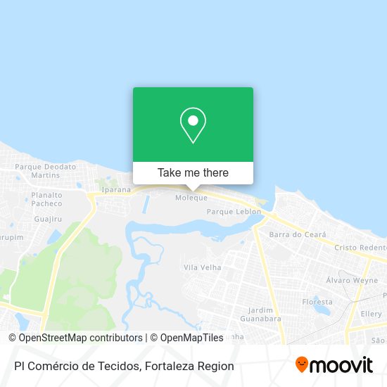 Pl Comércio de Tecidos map