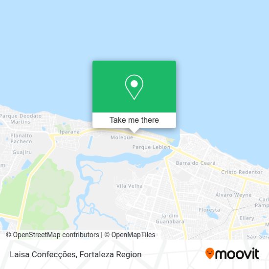 Laisa Confecções map