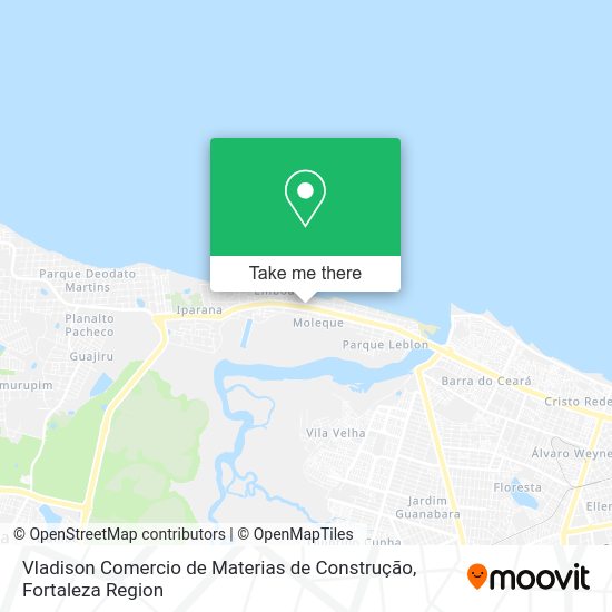 Vladison Comercio de Materias de Construção map