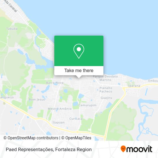 Paed Representações map