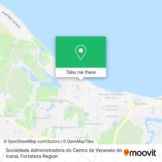 Sociedade Administradora do Centro de Veraneio do Icaraí map