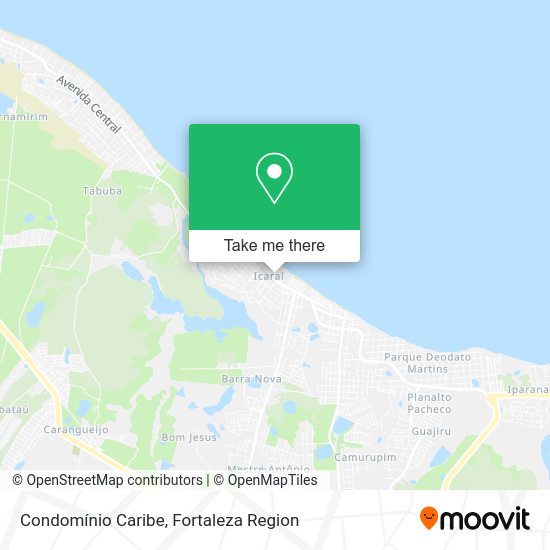 Condomínio Caribe map