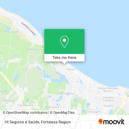 Hl Seguros e Saúde map