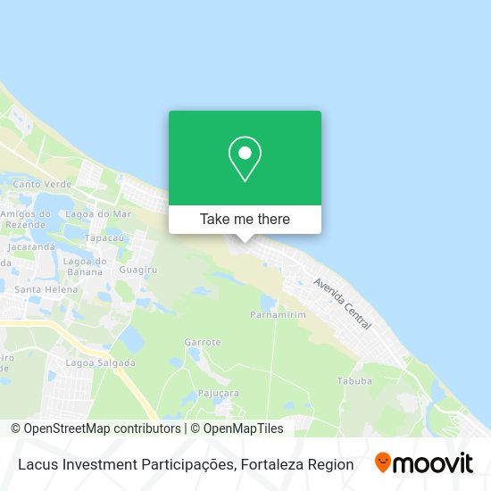 Lacus Investment Participações map